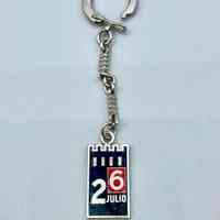 Commemorative keychain, "26 de Julio" (Moncada / 26th of July)