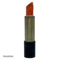 "Fantasía" lipstick (Creyón labial), orange/coral shade