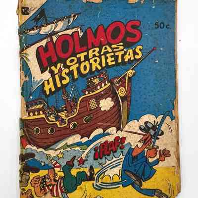 "Holmos y otras historietas" (Cuban humor comic)