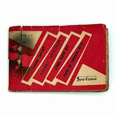 Booklet of Red Litmus Paper