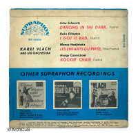 EP record "Les Enfants du Pirée and Other Tunes" — Karel Vlach and His Orchestra (Supraphon SUL 33 200) - Image 2