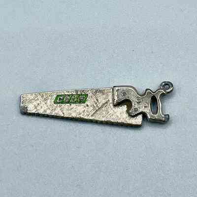 "CUBA" souvenir keychain fob, miniature handsaw