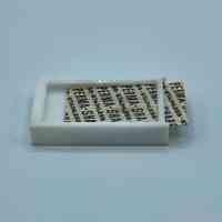 "Perma-Sharp Stainless" Double-Edge Razor Blade in Original Plastic Dispenser - Image 2