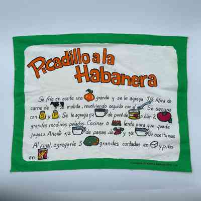 souvenir with recipe