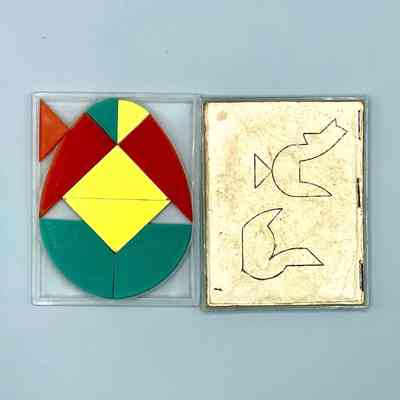 Egg-tangram puzzle "Jajko Kolumba" (Columbus's Egg)