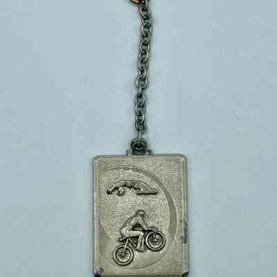 Commemorative Keychain, Cuban Delegation to the XXI Olympiad, Montreal 1976