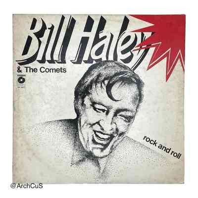 LP record "Bill Haley & The Comets" (Polskie Nagrania "Muza" 12″ 33⅓ rpm LP, SX 2417)