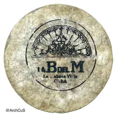 Drinks coaster, La Bodeguita del Medio (Havana)