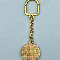 Souvenir keychain (llavero), emblem of the joint Cuban-Soviet space flight (Intercosmos / Soyuz-38) - Image 2