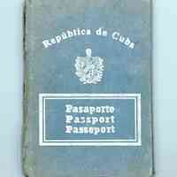 Cuban passport (Pasaporte, República de Cuba)