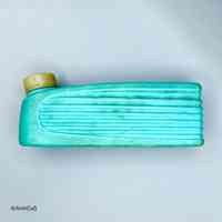 Refrigerator water bottle, teal - Image 2