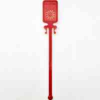 Cubatur advertising drink stirrer / swizzle stick — red