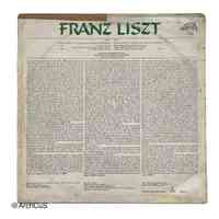 LP jacket (sleeve only) — Liszt, Piano Concertos, Valentina Kameníková / Brno State Philharmonic Orchestra / Jiří Bělohlávek (Supraphon 1 10 2085) - Image 2