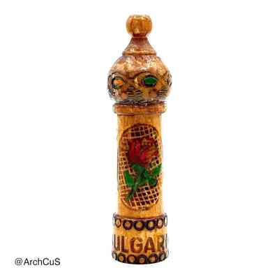 Bulgarian rose-oil souvenir flask