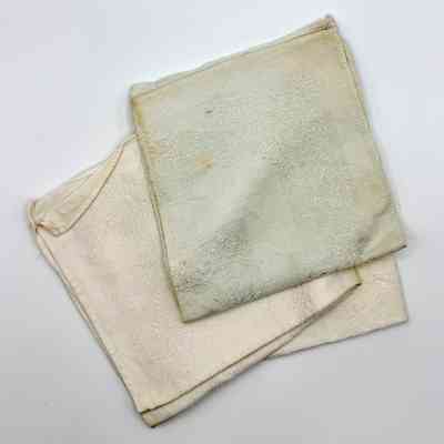 Set of Three Damask Dinner Napkins