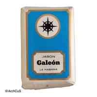 "Jabón Galeón" boxed toilet soap (carton with wrapped bar) - Image 3
