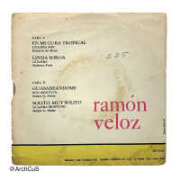 EP record "Linda Soroa" — Ramón Veloz with the guitars of Ojeda (Areíto/EGREM 7″ 45 rpm EP, EPA-6133) - Image 2