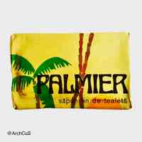 "Palmier" toilet soap, yellow wrapping