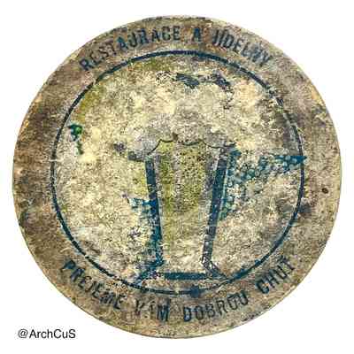 Beer Coaster — "Restaurace a jídelny" (RaJ) State Catering Enterprise