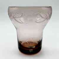 "Kullerkupp" glass vase, smoky rose, designed by Mirjam Maasikas for Tarbeklaas - Image 2