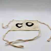 Cloth armband (brassard) lettered "CO" — Comité/Comisión Organizadora - Image 2