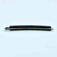 Confetti-lucite bobby pin, dark ground - Image 2