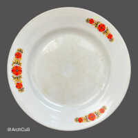 dinner plate, "Porzellan"