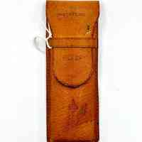 "SKALA" drafting instrument set in leather case — drawing compass with accessories - Image 2