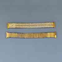 Expansion watch bracelet, gold-tone
