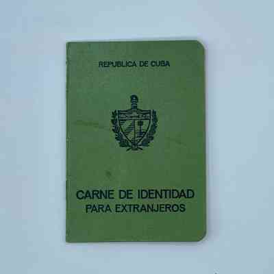 ID booklet for foreign residentss