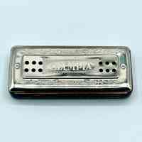 "Olympia" harmonica, double-sided, with plastic case
