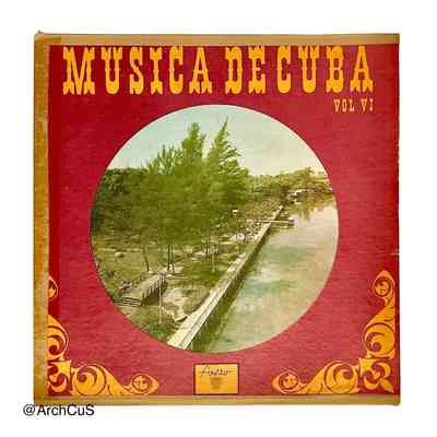 LP record "Música de Cuba", Vol. VI (instrumental) (Areíto/EGREM 12″ 33⅓ rpm LP, LDA-3334, 1969)