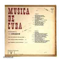 LP record "Música de Cuba", Vol. VI (instrumental) (Areíto/EGREM 12″ 33⅓ rpm LP, LDA-3334, 1969) - Image 2