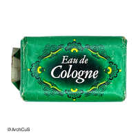 "Eau de Cologne" soap bar, wrapped
