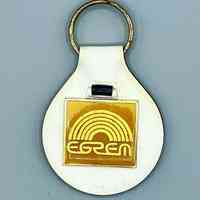 EGREM promotional leather key fob