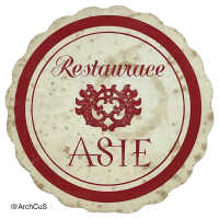 Beer mat / coaster — "Restaurace ASIE"