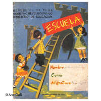 Cuban School Notebook