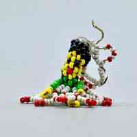 Beaded Afro-Cuban figure, Santería (Regla de Ocha)