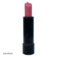 "Fantasía" iridescent lipstick (creyón labial iridiscente Fantasía", shade "Ilusión" (frosted rose-pink)