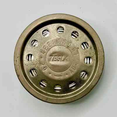 TESLA telephone handset receiver (earpiece) capsule, type "4FE 560 01"