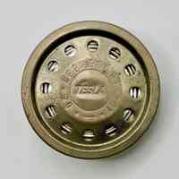 TESLA telephone handset receiver (earpiece) capsule, type "4FE 560 01"
