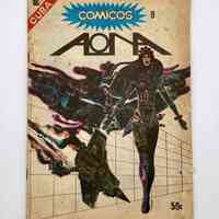 Revista Cómicos, No. 9 (Cuban comics magazine) — cover feature "Alona" by Rafael Morante