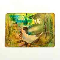 Lenticular ("stereo-vario") pocket calendar, 1985 — Soviet export for the Cuban (Spanish-language) market - Image 2