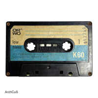          cassette tape, ORWO K60 picture number 3
   