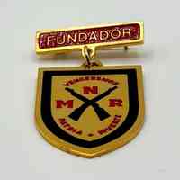 Founding member's badge (Fundador), Milicias Nacionales Revolucionarias (MNR) - Image 2