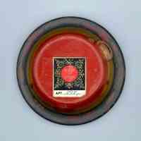 Khokhloma lidded bowl (sugar bowl), Soviet export ware - Image 3