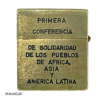 Commemorative Lighter — First Tricontinental Conference (Primera Conferencia de Solidaridad de los Pueblos de África, Asia y América Latina), Havana, 1966 - Image 2