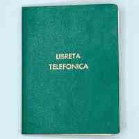 Telephone address book ("Libreta Telefónica"), Banco Popular de Ahorro — Sancti Spíritus