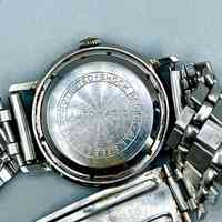 "Poljot" (ПОЛЁТ) automatic wristwatch, Soviet, with Cuban FAR presentation engraving - Image 4