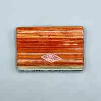          Hand rubber stamp reading 